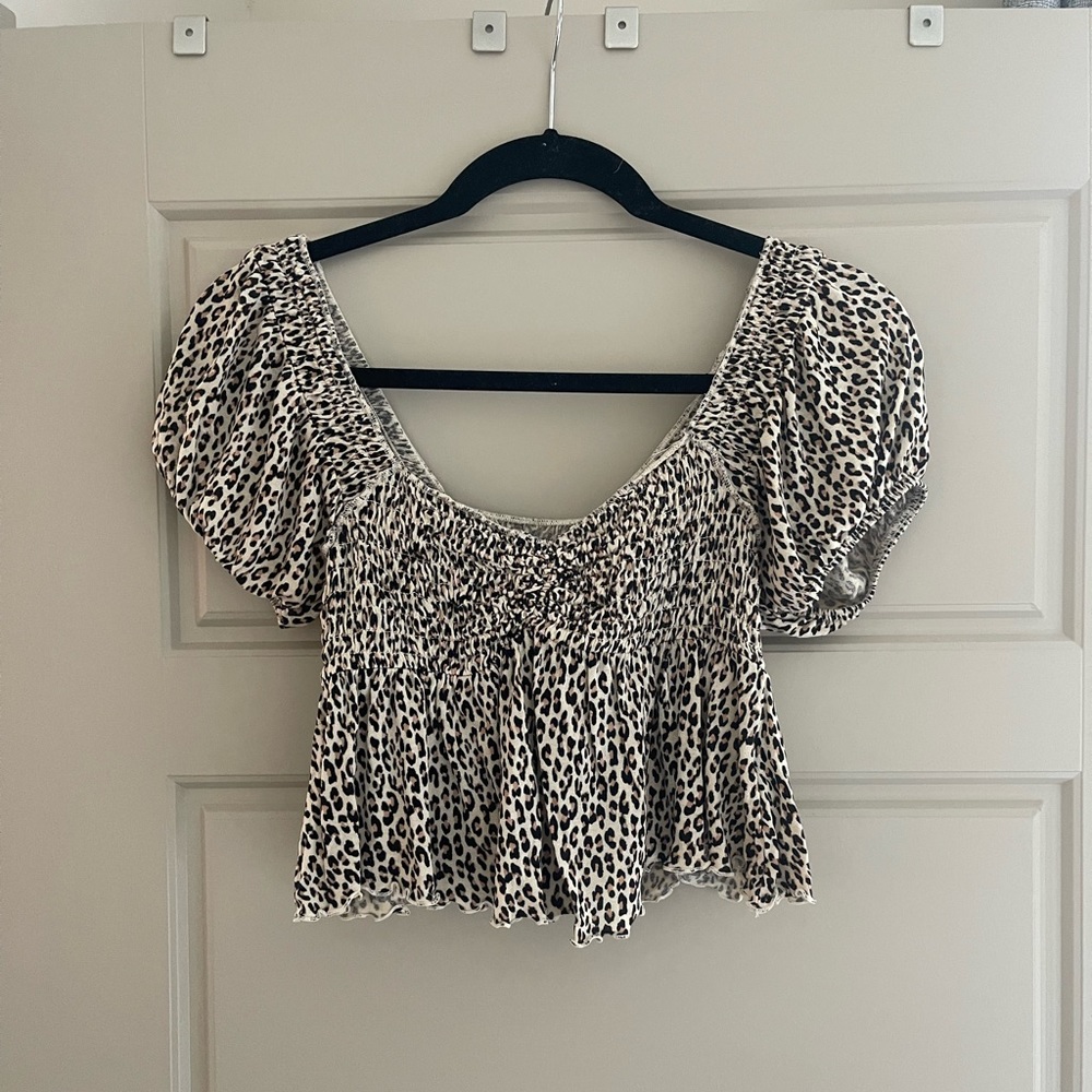 Urban Outfitters cheetah top